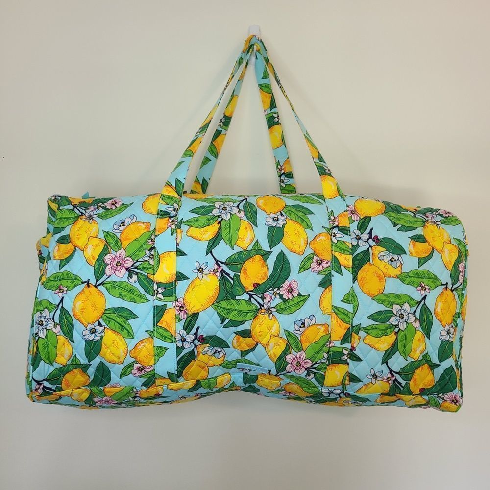 NEW Vera Bradley Lemon Grove XL Travel Duffel - Picture 6 of 10